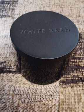4/$80 New White Barn Mahogany Teakwood Intense Scented Triple Wick Candle